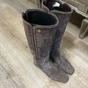 Authentic Tory Burch Suede Boots